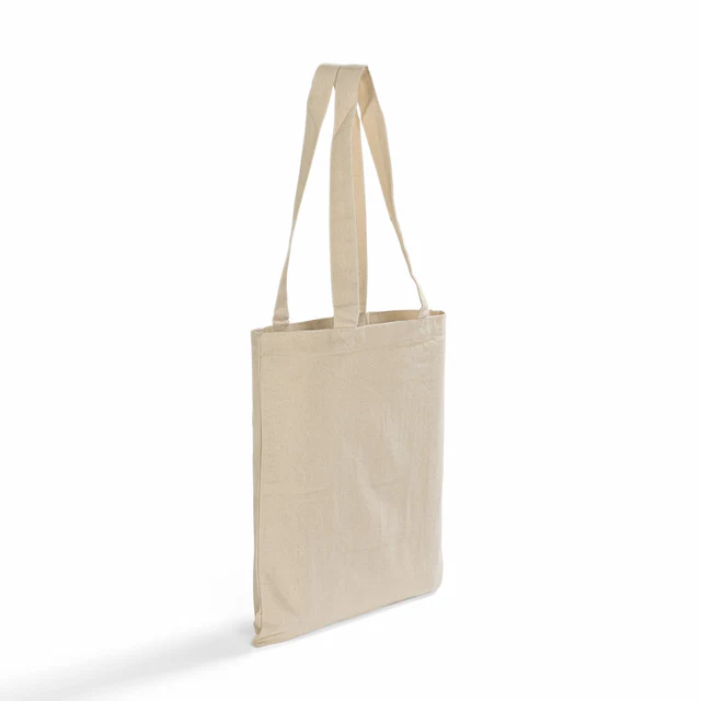Eco-Friendly Canvas Convention Totes with Long Handles 