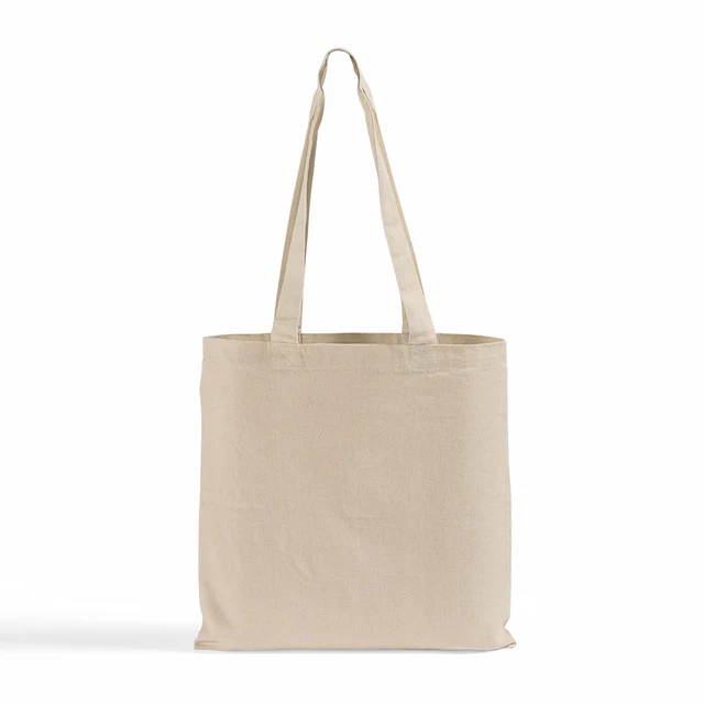 Eco-Friendly Convention Canvas Tote Bags with Long Handles