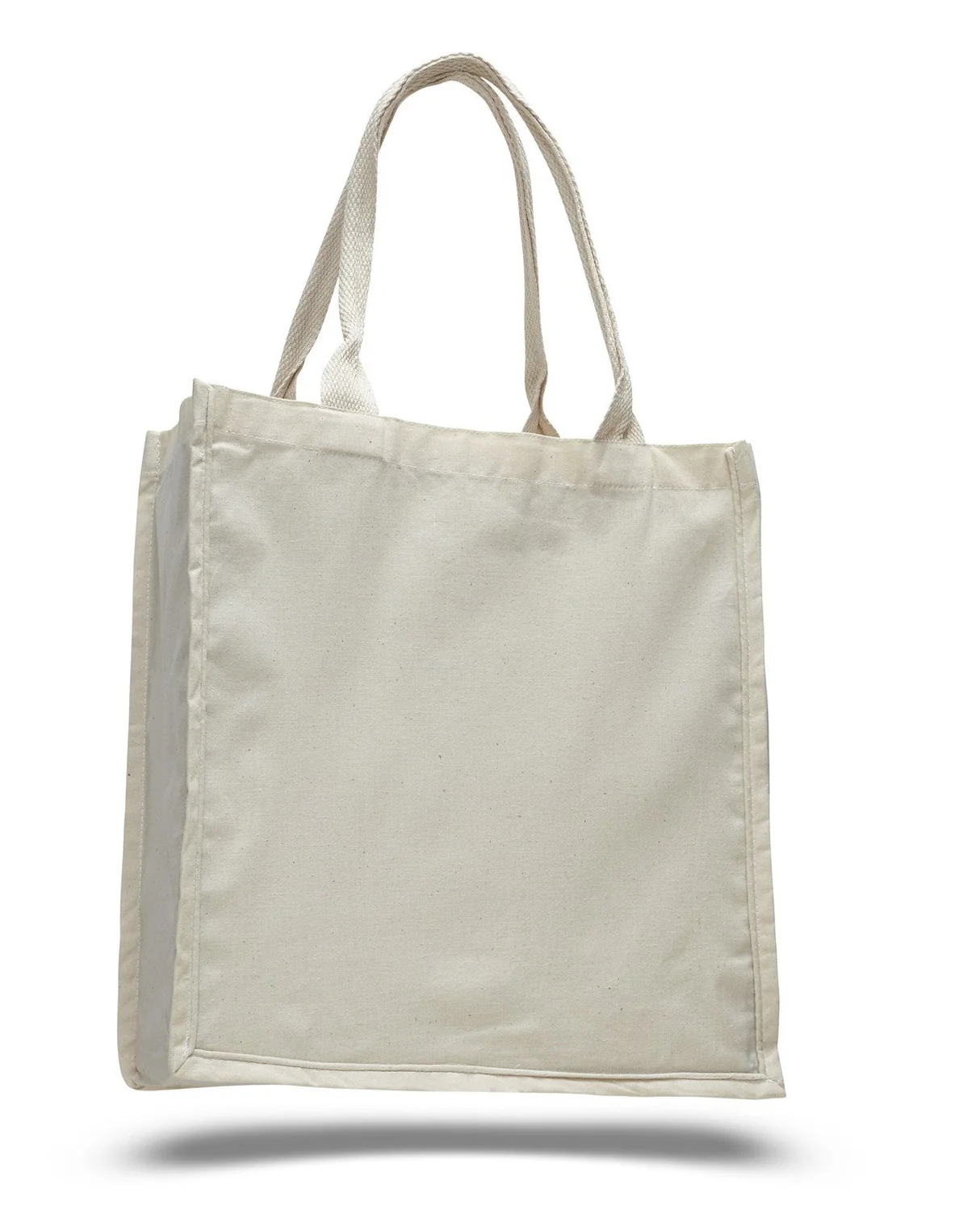 100% Cotton Fancy Shopper Tote Bags
