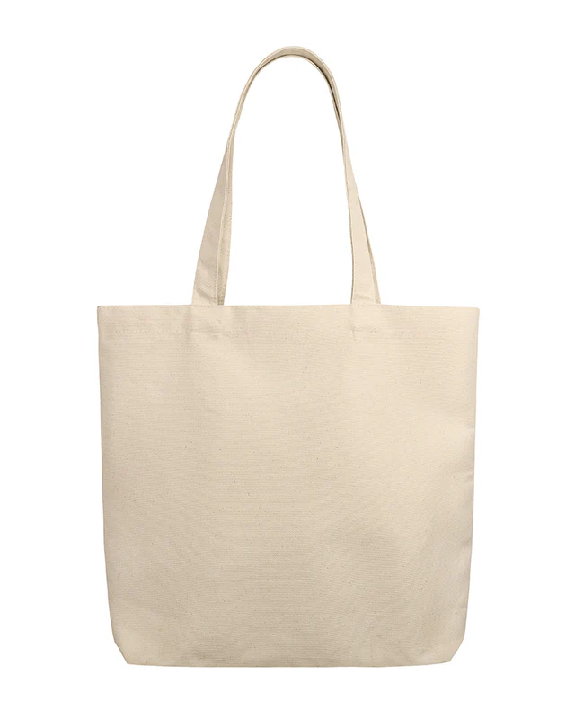 Organic Cotton Canvas Tote Bags with Gusset