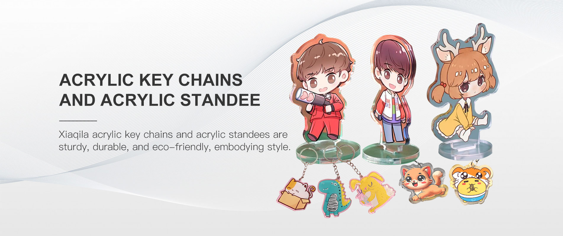 Aceylic Key Chains and Aceylic Standee Factory