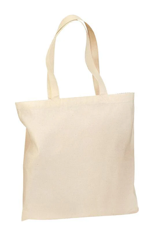 100% Cotton Value Tote Bag with Handles